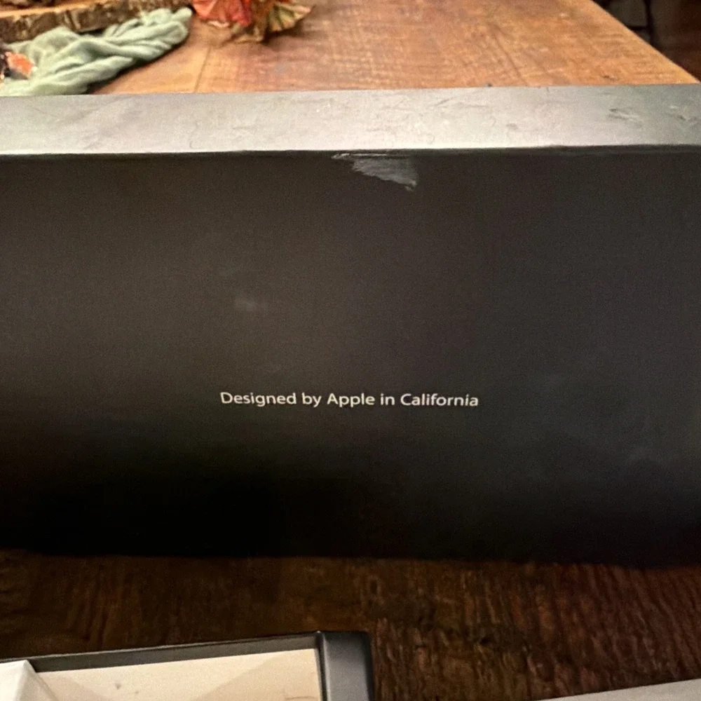 Genuine Apple Wired USB Mighty Mouse A1152 Opened Not Used With Box And Disks
